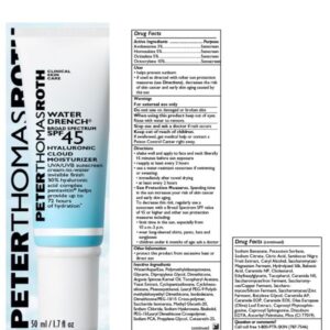 Peter Thomas Roth – Water Drench® Broad Spectrum SPF 45 Hyaluronic Cloud Moisturizer
