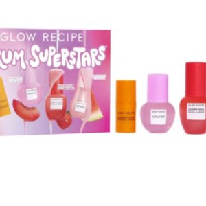 Glow Recipe – طقم العناية الرباعي للبشرة النضرة والناعمة