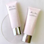 طقم القطعتين ,Miss Dior Lait Granité Pour La Douche à La Rose & Miss Dior Gelée Sorbet Scintillante Pour Le Corps à La Rose