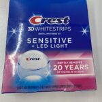 Crest 3D Whitestrips – Sensitive + LED Light
