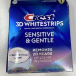 Crest 3D Whitestrips – Sensitive & Gentle + LED Light