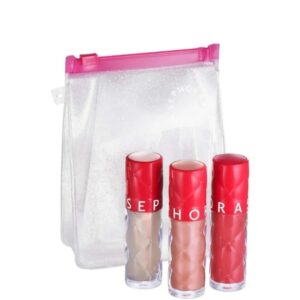 Sephora Collection – مجموعة ملمّعات الشفاه Outrageous Intense Lip Plumper (طقم من 3 قطع)