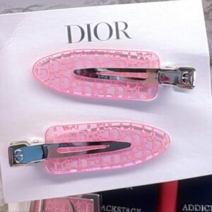 Dior Hair Clips – Pink