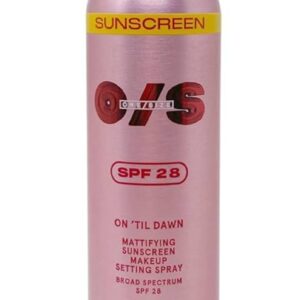 ONE/SIZE On ’Til Dawn Mattifying Sunscreen Makeup Setting Spray SPF 28