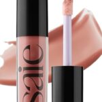 Saie Glossybounce Hydrating Lip Oil – Shade Dip / Dusty Rose