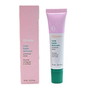 Glossier Balm Dotcom Lip Balm & Skin Salve – Rose (Sheer Pink Tint)