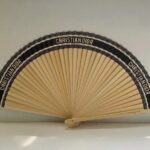 Christian Dior DIORIVIERA Folding Fan – Wood & Black (Sensu Novelty)