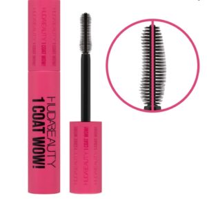 HUDA BEAUTY 1 COAT WOW! Extra Volumizing and Lifting Mascara