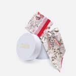 Dior ABCDior “Amour” Mitzah Scarf – Alkékenge Red