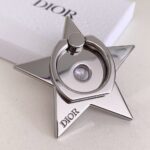 Dior Star Phone Ring – حامل هاتف فضي فاخر