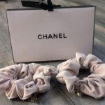 Gift 2× Hair Tie Band Scrunchie & Box
