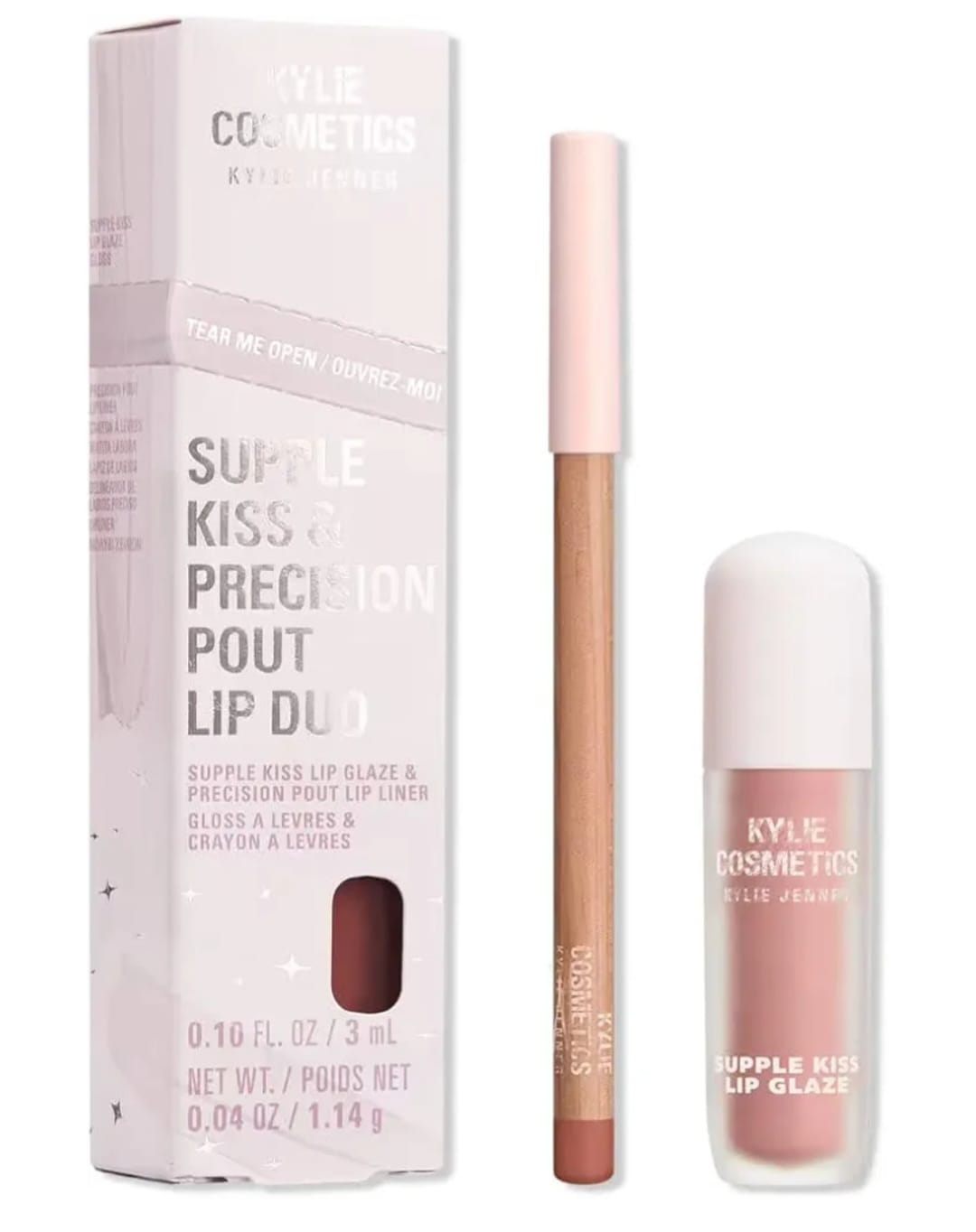 WhatsApp Image 2026-01-17 at 10.53.22 AM (2) KYLIE Supple Kiss & Precision Pout Lip Duo Holiday Gift Set – Limited Edition - الصورة 1