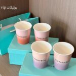 Tiffany & Co. Bone China Coffee Cups – Morganite Infinity Gradient (Set of 2)
