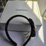 NIB Beauty Headband – Black Tweed
