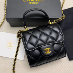 Chanel Mini Top Handle Bag – Black