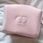 Dior Beauty Pink Quilted CD Makeup Bag