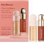 Mini Warm Radiance Blush & Luminizer Duo Makeup Gift Set – Rare Beauty