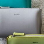 La Mer Makeup Bag / Travel Pouch – Gray