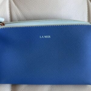 La Mer Makeup Bag / Travel Pouch – Navy Blue