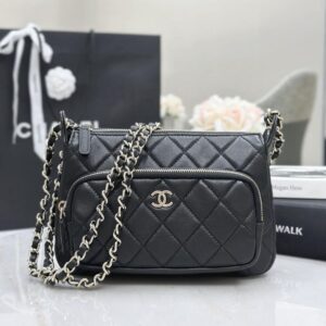 Chanel Quilted Leather Camera Bag