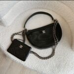 حقيبة شانيل نصف القمر 25S | CHANEL 25S Half-Moon Bag