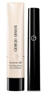⁦طقم مكياج Giorgio Armani – حقيبة سوداء مع ماسكارا وبرايمر وتستر أحمر شفاه⁩ - الصورة ⁦2⁩