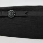 طقم مكياج Giorgio Armani – حقيبة سوداء مع ماسكارا وبرايمر وتستر أحمر شفاه