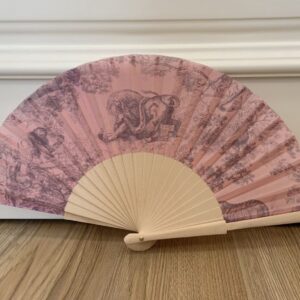 Pink Folding Fan – Limited Edition Novelty Accessory