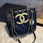 Chanel Black Quilted CC Makeup Bag – VIP Gift Edition