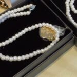 Shalina Lulu Gold Camellia & Silver Star Necklace