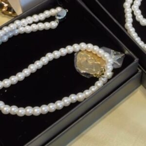 Shalina Lulu Gold Camellia & Silver Star Necklace