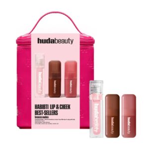 HUDA BEAUTY Habibti Lip and Cheek Best Sellers Kit