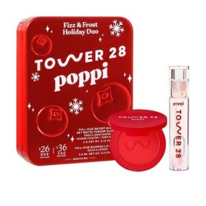 Tower 28 Beauty x poppi Fizz + Frost Holiday Duo