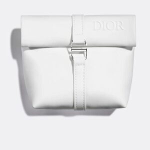 Dior White Leather Pouch 2026 Edition