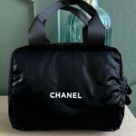 Chanel Black Makeup Bag