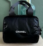 Chanel Black Makeup Bag