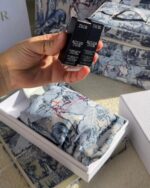 Dior Makeup Bag Set with Rouge Lipstick Shades 100 & 999
