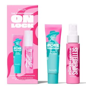 Benefit Cosmetics The POREfessional On Lock Primer & Setting Spray Set