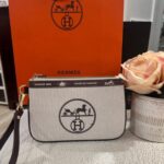 Hermès L’Esprit du Faubourg Recycled Dust Bag Wallet