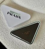 ⁦Prada Triangle Metal Clutch Makeup Set (Limited Edition)⁩ - الصورة ⁦3⁩