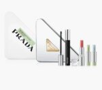 Prada Triangle Metal Clutch Makeup Set (Limited Edition)