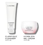 ⁦CLARIFIQUE Cleansing Foam & Hydra Zen Gel Cream Duo – Lancôme⁩ - الصورة ⁦2⁩