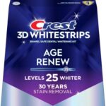 Crest 3D Whitestrips Age Renew Teeth Whitening Strips