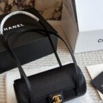 CHANEL Caviar Leather Bowling Bag