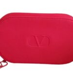 Valentino Beauty Gift Set – Pouch, Hair Tie, Blush & Lipstick 77A