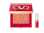 ⁦Valentino Beauty Gift Set – Pouch, Hair Tie, Blush & Lipstick 77A⁩ - الصورة ⁦2⁩