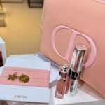 Dior Pink Makeup Gift Box with Mini Lip Gloss & Mini Mascara