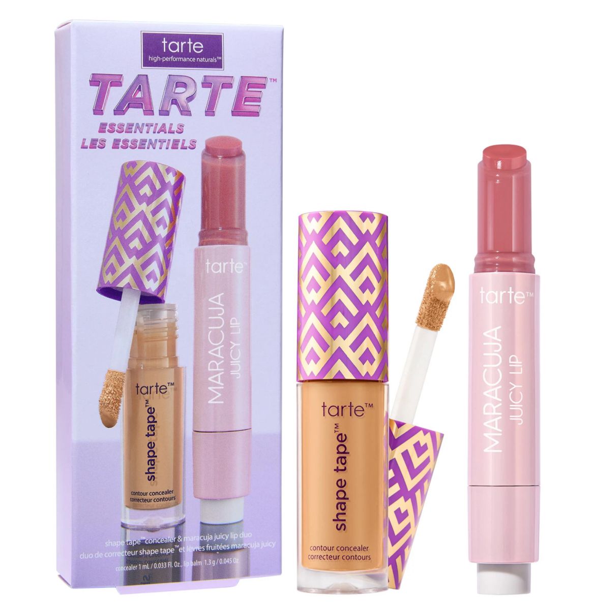 WhatsApp Image 2026-06-27 at 8.52.11 PM Tarte Essentials Set – Shape Tape Concealer & Maracuja Juicy Lip - الصورة 1