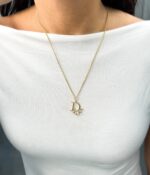 ⁦Dior Logo Necklace⁩ - الصورة ⁦2⁩