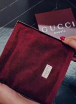 Gucci Beauty Cotton Face Towel – Burgundy
